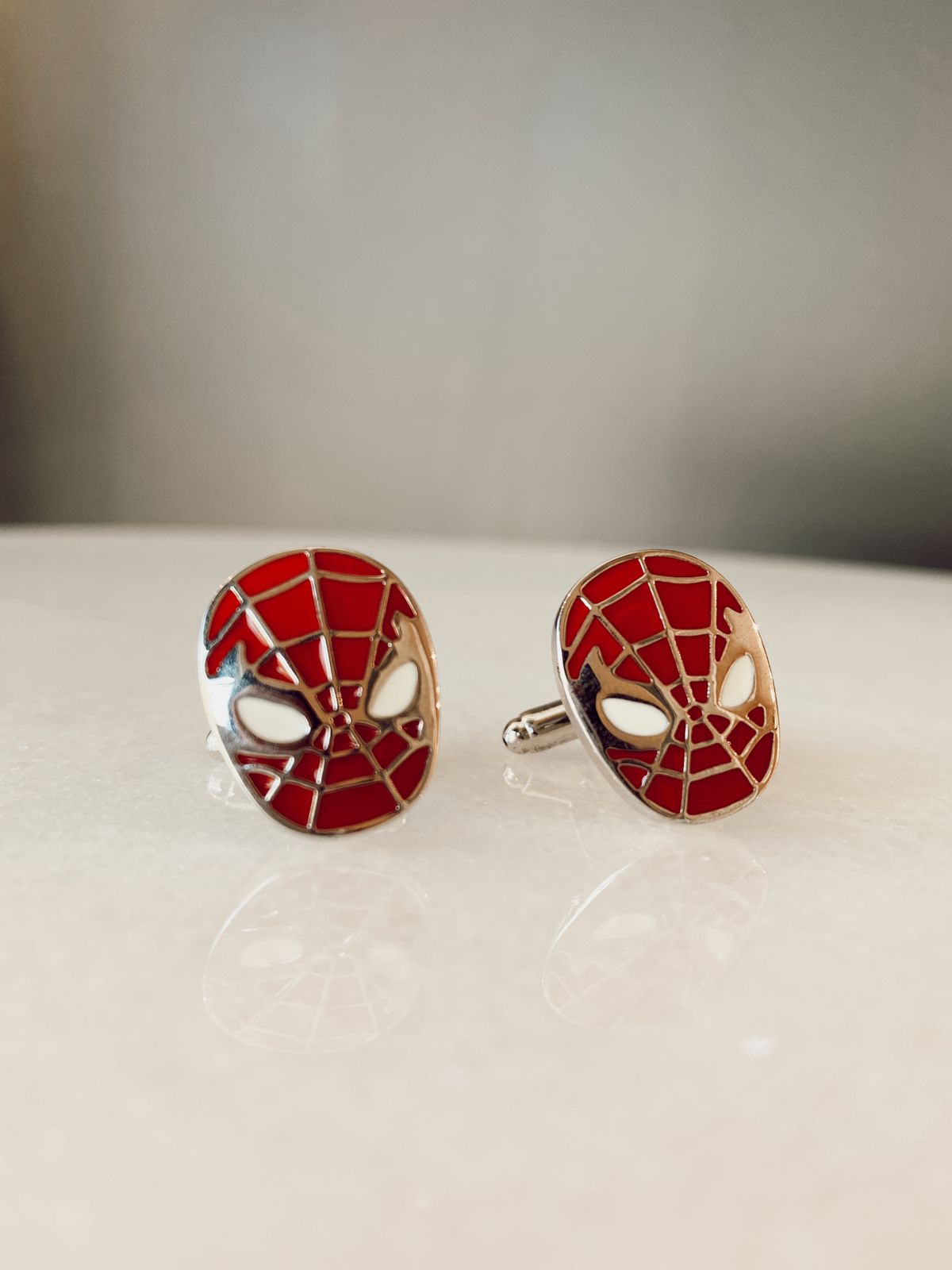 Mancuernillas Spiderman